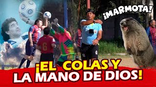 🤬💥⚽EL COLAS LA MANO DE DIOS Y UNA MARMOTA⚽💥🤬 REAL ESPETIA VS CARRERA [upl. by Maretz]