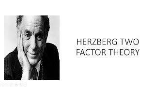 Motivation Herzberg Two Factor Theory [upl. by Emolas]