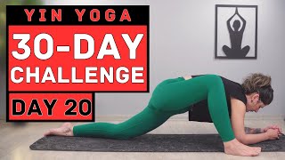 Day 20 Hips and Legs  30Day Yin Yoga Challenge [upl. by Amadus]