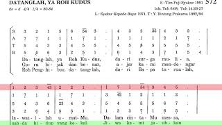 Sopran Datanglah Ya Roh Kudus PS 572 [upl. by Eerbua]