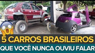 5 CARROS BRASILEIROS QUE VOCÊ NUNCA OUVIU FALAR [upl. by Berri]