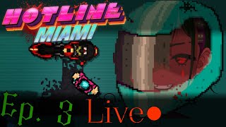 🔴 LIVE The Biker Gets Their Answers  Hotline Miami Ep 3 W Dungeons Of Infinity At The End [upl. by Hubie]