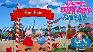 A Guide to Peppa Pigs Fun Fair at Peppa Pig Theme Park Florida Jan 2024 4K [upl. by Kinsler]