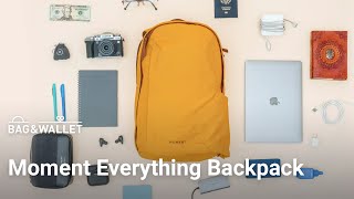 Обзор городского рюкзака Moment Everything Backpack 21L [upl. by Sredna]