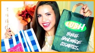 Fall Shopping Haul ♥ MAC LUSH Target and More [upl. by Alic553]