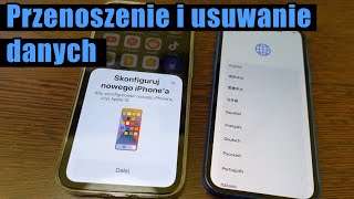 iPhone  jak przenieść dane na nowy telefon oraz jak usunąć dane z telefonu przed sprzedażą [upl. by Annairb]