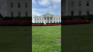 The White House scene  Washington DC  August 4 2024 [upl. by Foley311]