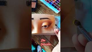 Haldi Eyes Makeup Tutorial Setp by SetpEasy Eyes makeup tutorial [upl. by Damien]