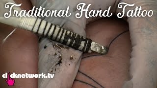 Traditional Hand Tattoo  Skin Art EP5 [upl. by Anelaj]