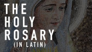 Rosary in Latin 20 Decades wEnglish Meditations [upl. by Rives]