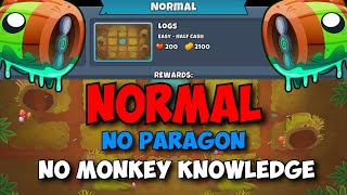 Bloonarius Normal Tutorial  No Monkey Knowledge  Free Hero  VoiceCommentary [upl. by Frolick]