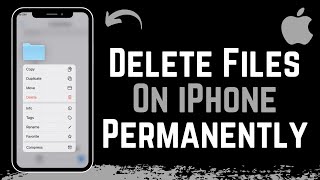 How To Permanently Delete Files On iPhone [upl. by Eiramrebma955]