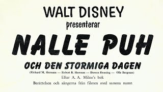 Nalle Puh och den stormiga dagen  berättelsen och sångerna från filmen med samma namn [upl. by Zurciram]