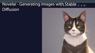 Novelai  Generating Images with Stable Diffusion [upl. by Kaila]