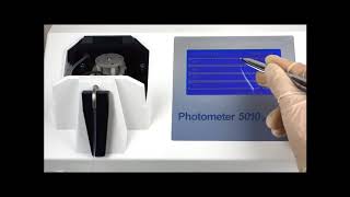 How to perform an optic adjustment with Photometer 5010 V5 [upl. by Ecinreb289]