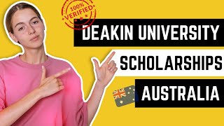 Deakin University Scholarships in Australia [upl. by Arema511]