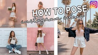 HOW TO POSE 20 instagram pose ideas [upl. by Ajax652]