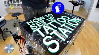 How to set up Tattoo station [upl. by Goodspeed]