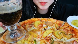 ASMR PIZZA ピザ 피자 먹방 🍕 EATING SOUNDS NO TALKING MUKBANG [upl. by Aicina]