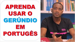 kou pòtigè gratis 139 APRENDA USAR O GERÚNDIO EM PORTUGUÊS [upl. by Llewellyn388]