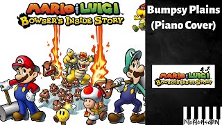 Bumpsy Plains Piano Cover  Mario amp Luigi Bowsers Inside Story [upl. by Enaols]