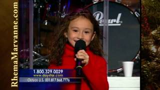 Rhema Marvanne  Daystar TV  Christmas LIVE 122010 [upl. by Alled]