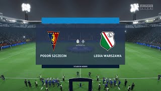 Pogoń Szczecin vs Legia Warszawa 27092023 Ekstraklasa FIFA 23 [upl. by Celie]