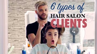 6 Types Of People Youll Definitely See At The Hair Salon  The Scene Originals [upl. by Gmur]