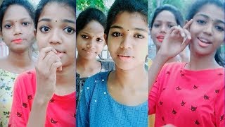 Amrita Amala Tik tok 💃 Trending 💃Mallu Cute Sisters Latest Dubsmash [upl. by Aloise20]