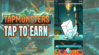 TapMonsters TaptoEarn Telegram Game  Grow Your Lab Monsters [upl. by Ztnarf167]