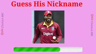 Famous Cricketers Who Have Best Nickname  Top 25 Cricketers Nickname  Part 1 [upl. by Ahsienot]