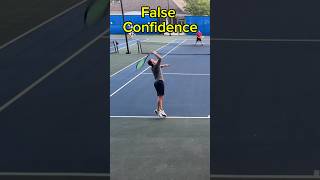 Overheads…Confidence Matters until it don’t tennis [upl. by Minne]