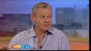 GMTV  Martin Clunes talks about Doc Martin 170909 [upl. by Eastlake351]