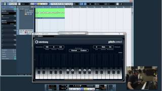 Cubase 5 Pitch correct settings for TPain style Autotune [upl. by Ggerg142]