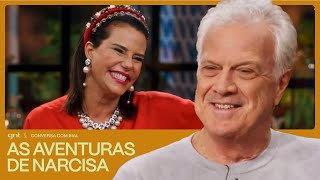 Narcisa fala sobre amizade com Gloria Maria Viagens e Fãs  Conversa com Bial [upl. by Dduj]