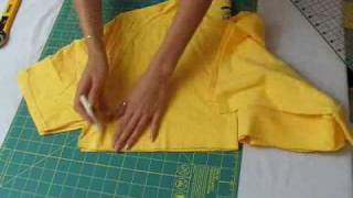 How to make a romper out of a TShirt [upl. by Lraep923]