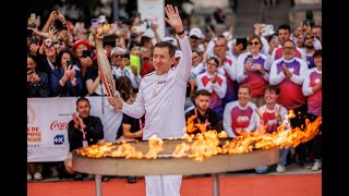 La Flamme Olympique de Paris 2024 à Lille [upl. by Alston]