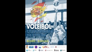 SEMIFINAL CE JUVENIL MASCULINO 2021 Jealsa Boiro Voleibol  Barça Voleibol [upl. by Leamiba]