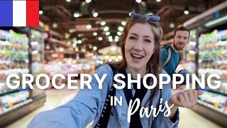 COME GROCERY SHOPPING WITH US IN PARIS [upl. by Achilles170]