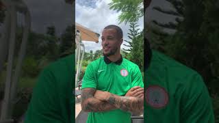 William Troost Ekong Interview AFCONQ2025 AFCON2025Q SoarSuperEagles SuperEagles AFCON [upl. by Fennell]