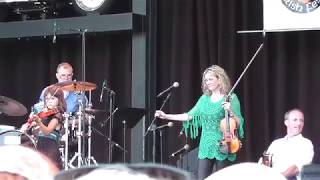 Natalie MacMaster Donnell Leahy and Family at Milwaukee Irishfest 2018 [upl. by Anyr]