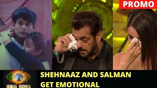 Shehnaaz Gill pays TRIBUTE to Sidharth Shukla with Tu Yaheen Hai song on Bigg Boss 15 Salman Khan [upl. by Nylrehs]