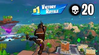 High Kill Solo Ranked Win Season OG Gameplay Fortnite Chapter 4 [upl. by Avrit]