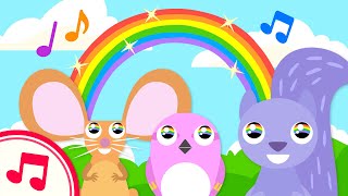 Rainbow Song  Original Kids Song from Treetop Family [upl. by Flint]