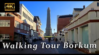 Borkum Walking Tour 2021 4K UHD [upl. by Wivina]