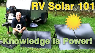 RV Solar 101  Everything a Beginner Needs to Know [upl. by Adnilec]