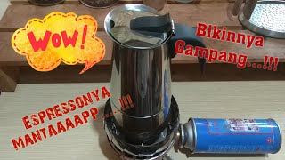 Cara Membuat Espresso dengan Moka Pot [upl. by Aivonas]