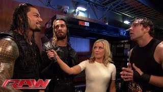 Is there a crack in The Shield Raw Feb 10 2014 [upl. by Korney]