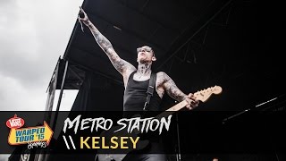 Metro Station  Kelsey Live 2015 Vans Warped Tour [upl. by Rramahs]