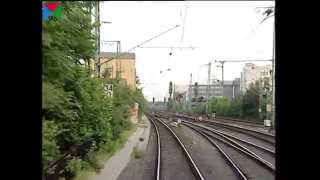 Führerstandsmitfahrt auf der neuen Dreieichbahn 1998  von Frankfurt Hauptbahnhof nach Sprendlingen [upl. by Jonie771]